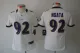 Women Nike #92 white Ngata Baltimore Ravens Jersey