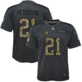 Nike Arizona Cardinals #21 Peterson Salute To Service Kids Jersey