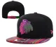 NHL Chicago Blackhawks All Black Snapback Hats---YD