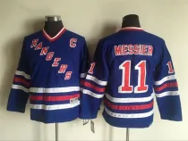 NHL New York Rangers #11 Messier Kids Blue Jersey