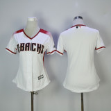 Womens MLB Arizona Diamondbacks Blank White Jersey