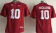 NCAA Alabama Crimson Tide #10 McCarron Red Youth Jersey