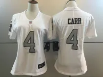 NFL Oakland Raiders #4 Carr Women Color Rush Jersey