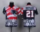 New England Patriots #21 Butler New Style Noble Fashion Elite Youth Superbowl jersey