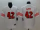 Men's San Francisco 49ers Ronnie Lott Nike White Color Rush Vapor Untouchable Limited Player Jersey