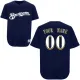 Blue Alternate Personalized MLB Milwaukee Brewers Jersey
