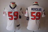 Mercilus white Jersey, Houston Texans #59 Women Nike Jersey