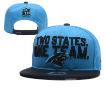 NFL Carolina Panthers Blue Snapback Hats--YD