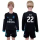 2017 Soccer Real Madrid #22 Isco Away Kids Jersey