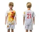 2016 Soccer Spain #21 Nolito Away Kids Jersey