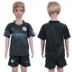 2017 Soccer Club Manchester City Away Kids Jersey