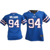 williams Jersey: Nike Women Nike NFL #94 buffalo bills Jersey In Blue