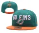 NFL Miami Dolphins Green Snapback Hats--YD