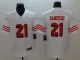 Men's San Francisco 49ers #21 Sanders Nike White Color Rush Vapor Untouchable Limited Player Jersey