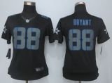 Women New Nike Dallas cowboys 88 Bryant Impact Limited Black Jerseys