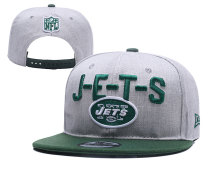NFL New York Jets Grey Snapback Hats--YD