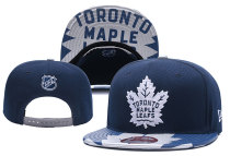 NHL Toronto Maple Leafs Blue Snapback Hats--YD