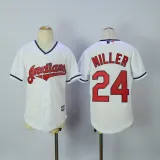 MLB Cleveland Indians #24 Miller Kids Jersey