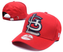 MLB St.Louis Cardinals Red Snapback Hats--GS