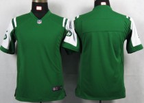green Jets blank Game Youth Nike Jersey