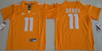 NCAA Youth Tennessee Volunteers #11 Joshua Dobbs College Football Orange Kids Jersey