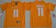 NCAA Youth Tennessee Volunteers #11 Joshua Dobbs College Football Orange Kids Jersey