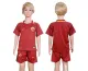 2017 Soccer Roma Blank Home Kids Jersey