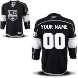 Black Jersey, Los Angeles Kings #00 Your Name Third Premier Custom NHL Jersey