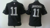 Janikowski Jersey Black #11 Limited Nike NFL Oakland Raiders Kids Jersey