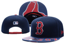 MLB Boston Red Sox Blue Snapback Hats--YD