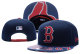 MLB Boston Red Sox Blue Snapback Hats--YD