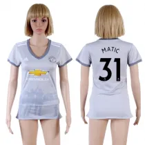 Womens Soccer Man Utd. #31 Matic Away Jersey