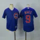 MLB Chicago Cubs #9 Baez Blue Kids Jersey