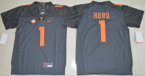 NCAA Tennessee Volunteers #1 Jalen Hurd Grey Kids Jersey
