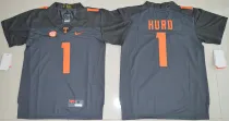 NCAA Tennessee Volunteers #1 Jalen Hurd Grey Kids Jersey