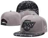 NHL Los Angeles Kings Grey Snapback Hats--GS