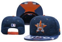 MLB Houston Astros Blue Snapback Hats--YD
