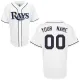 White Tampa Bay Rays Personalized Home MLB Jersey