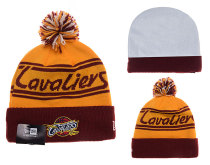 NBA Cleveland Cavaliers Yellow Beanie--YD