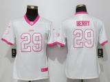 Women New Nike Kansas City Chiefs #29 Berry Rush Fashion Jersey