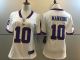 NFL New York Giants #10 Manning White Color Rush Women Jersey