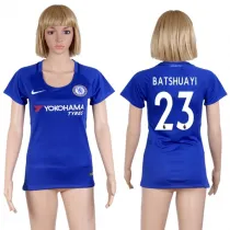 2017 Soccer Chelsea #23 Batshuayi Home Women Jersey