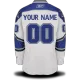 White Kings #00 Your Name Road Premier Custom NHL Jersey