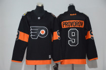 NHL Philadelphia Flyers #9 Provorov Black Stadium Kids Jersey