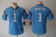 Newton limited Jersey Blue #1 Nike Women Carolina Panthers Jersey