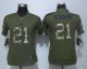 Women Nike Arizona Cardinals #21 Peterson Green Salute To Service Limited Jersey