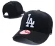 MLB Los Angeles Dodgers Snapback Black Hats--GS