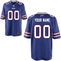 Customized Team Color Game Nike Buffalo Bills Jersey