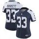 Womens Dallas Cowboys #33 Dorsett Blue Thanksgiving Jersey
