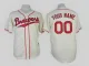 MLB Atlanta Braves Custom Cream Jersey